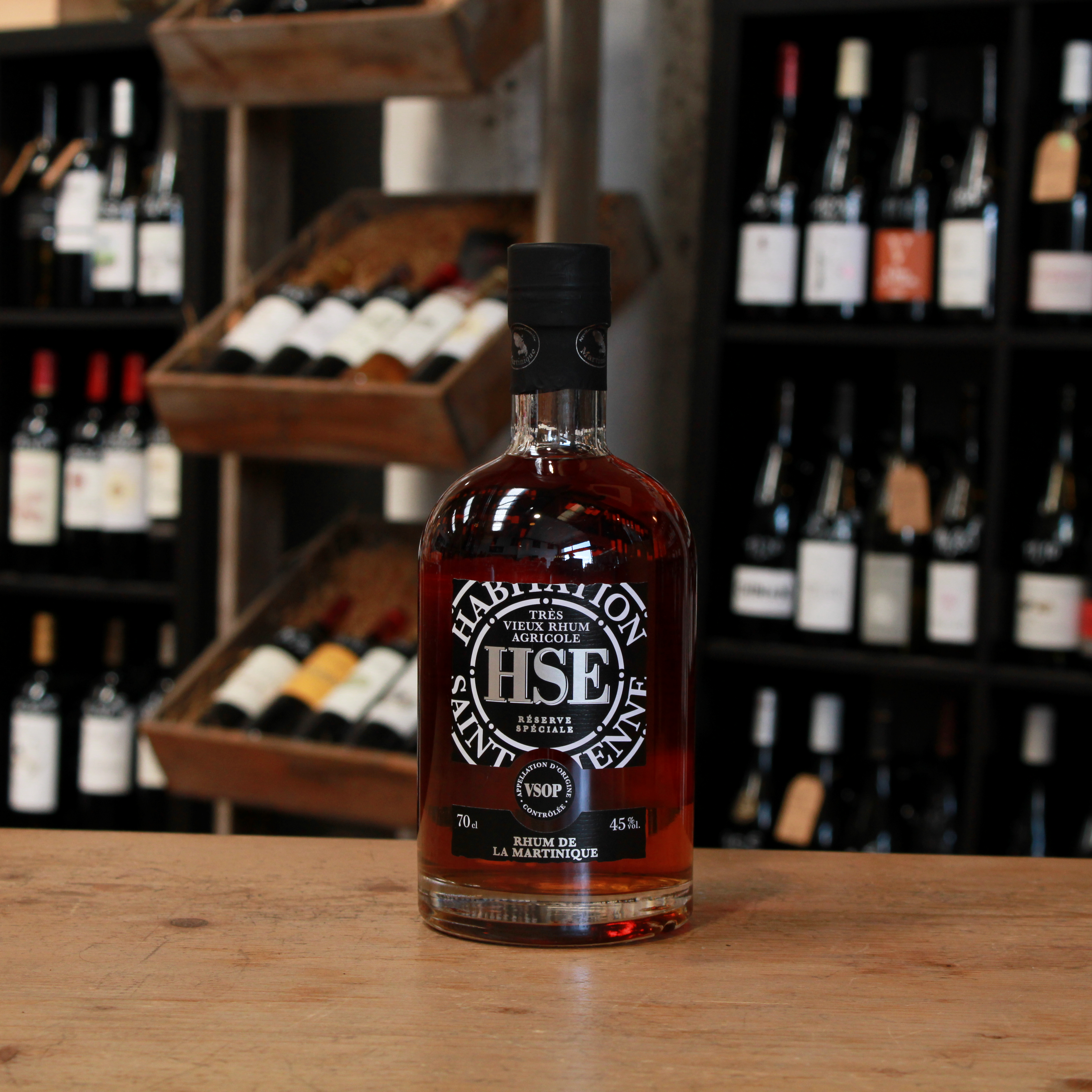 Rhum Martiniquais - Le VSOP - Distillerie HSE