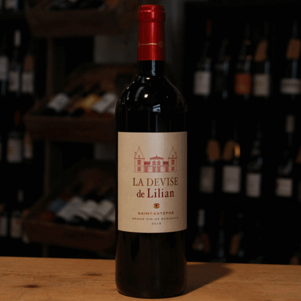 AOC Saint Estèphe LA DEVISE DE LILIAN 2018