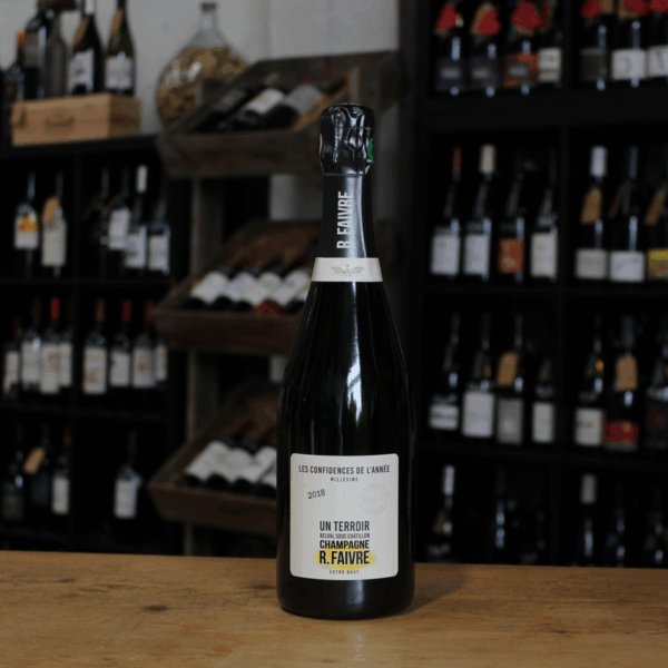 Champgne R.FAIVRE - Cuvée LES CONFIDENCES DE L'ANNEE - 75CL
