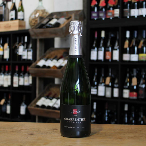 Champagne Pinot meunier, chardonnay, pinot noir, Millésime Act'2018 - Charpentier